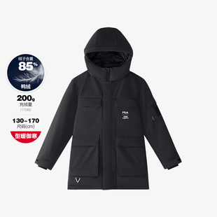 Fila/斐乐 | BBC EARTH联名系列男童户外中长款羽绒服K12B443953F