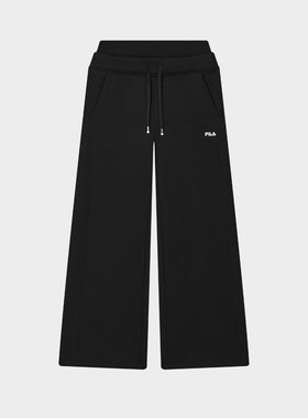 Fila/斐乐秋季新款女子户外时尚休闲运动舒适针织长裤F51W449602F