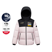 新款 Fila 斐乐2025冬季 女中大童常规舒适保暖羽绒服K12G543962F