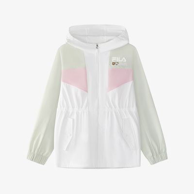 斐乐女中大童经典生活梭织外套