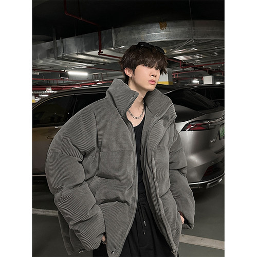 jmhomme灯芯绒棉面包男棉袄棉服