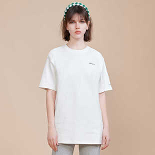 TPPADER24SS小标标语半袖背后满印字母涂鸦男女宽松短袖T恤潮