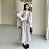 2026春装新款时尚百搭二件套半身裙2C318--6615--P185K298，女装套装/套裙，2C318