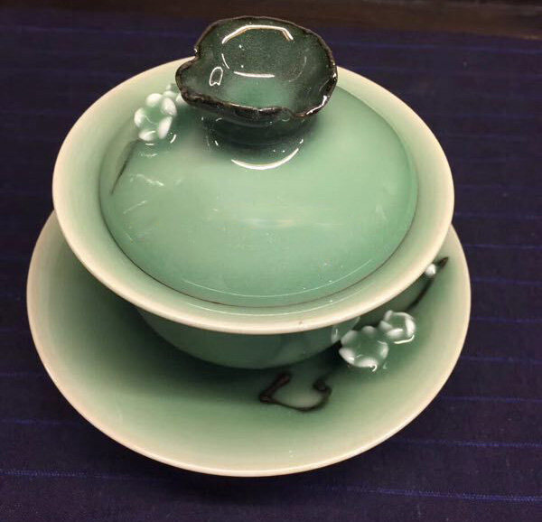 内项轻藏品－〡梅. 暗香疏影盖碗」 毛丹云作品. 质数堂