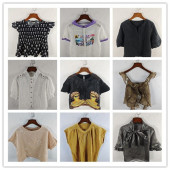 26古着春厦装 女 宽松亚麻苎麻国风上衣棉麻布醋酸聚酯纤维衬衫