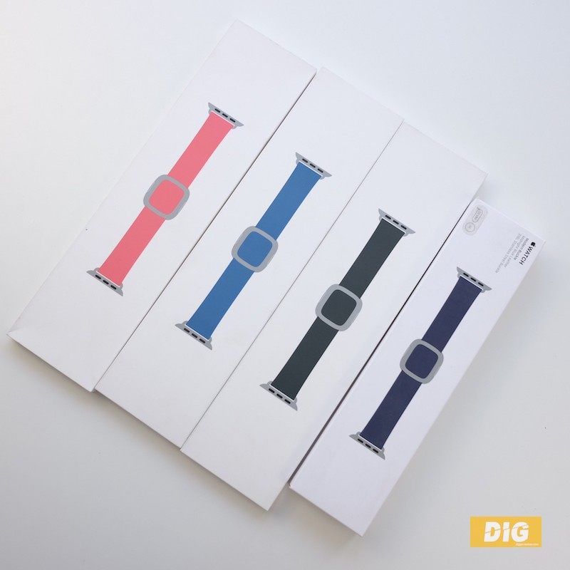 官方现代风时尚环扣 适用于Apple Watch1-8代国行原封 40/41/38mm