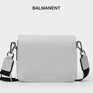 单肩背包商务轻便小挎包 巴玛特真皮斜挎包男2025新款 Bal Manent