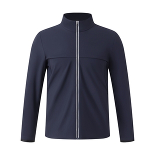 奥蓝克2025秋冬新款高尔夫风衣男款外套立领防风防水弹力运动夹克