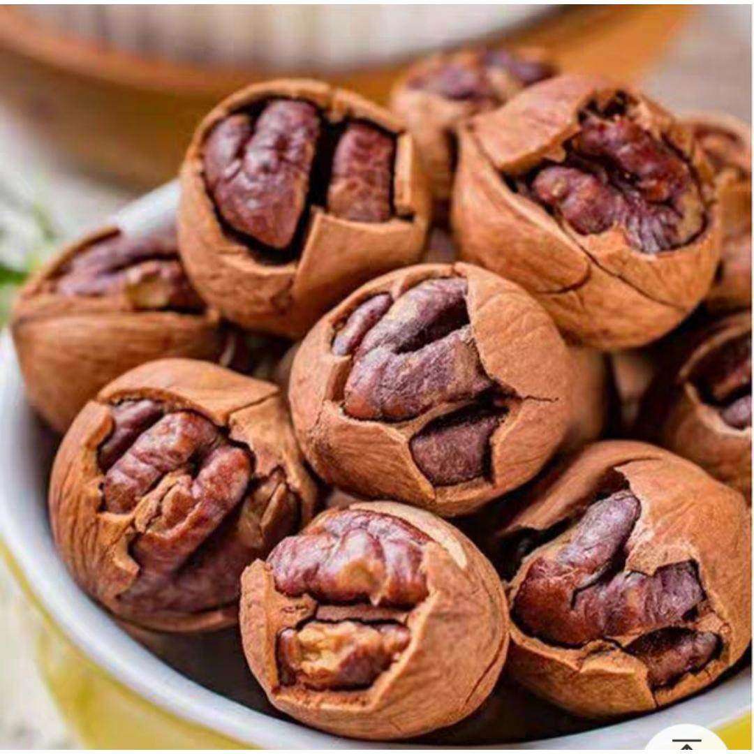 25年新货特大籽临安手剥山核桃特好剥罐装椒盐奶香黑珍珠水煮炒货