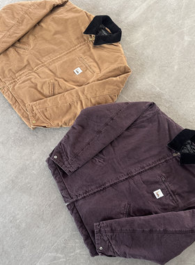 UNITELIFE25AW主线 底特律致敬经典美式复古珩缝夹棉加厚夹克外套