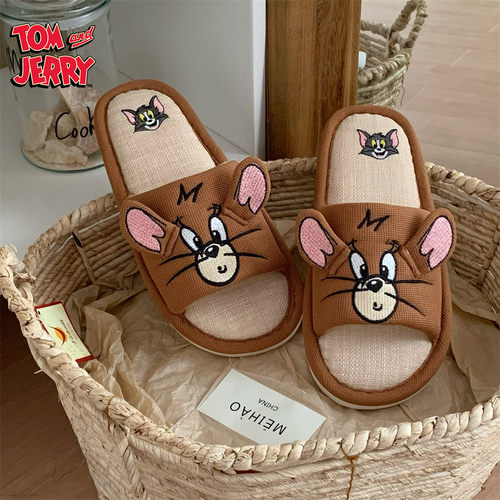 春夏季趣味杰利鼠空调房地板鞋