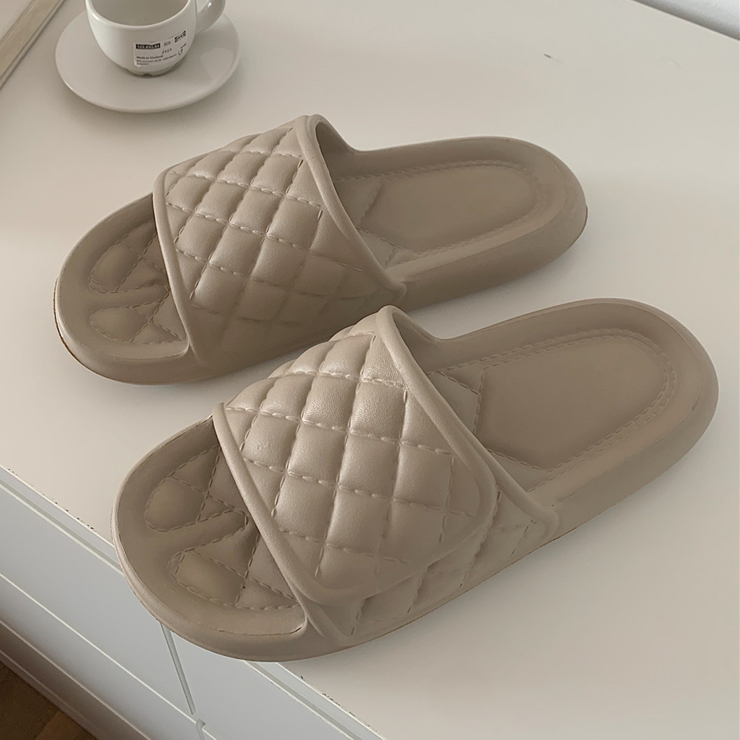 细细条 日系简约eva软底格子居家凉拖女夏情侣家用浴室防臭拖鞋男,居家布艺,居家凉拖/凉鞋,淘宝优惠券,粉丝福利购,淘宝优惠卷