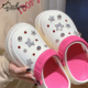 辣妹风钻石星星女士包头凉拖鞋 夏季 外穿百搭eva时尚 细细条 洞洞鞋