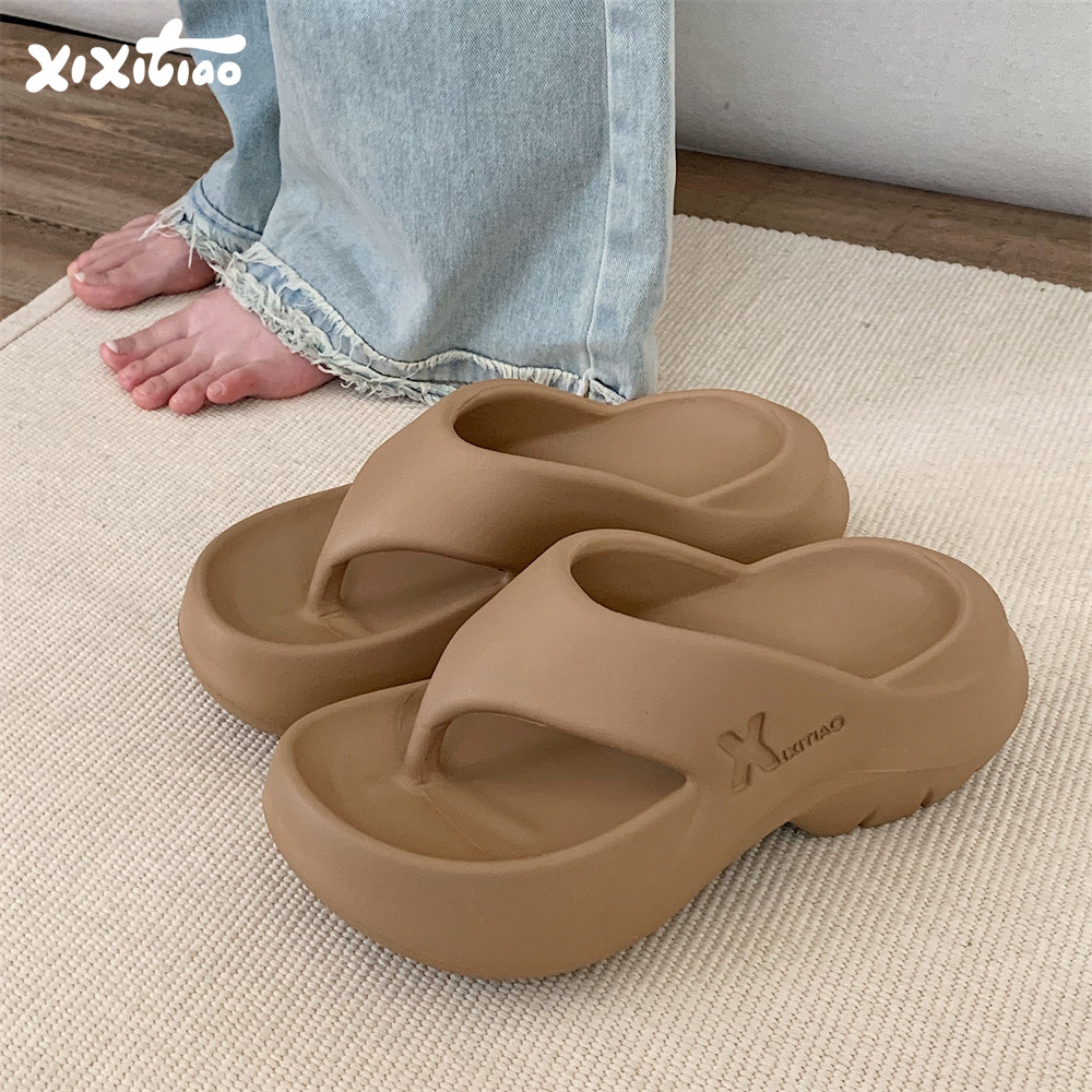细细条 休闲简约纯色系百搭人字拖女夏季外穿海边沙滩凉拖鞋ins,女鞋,人字拖,淘宝优惠券,粉丝福利购,淘宝优惠卷