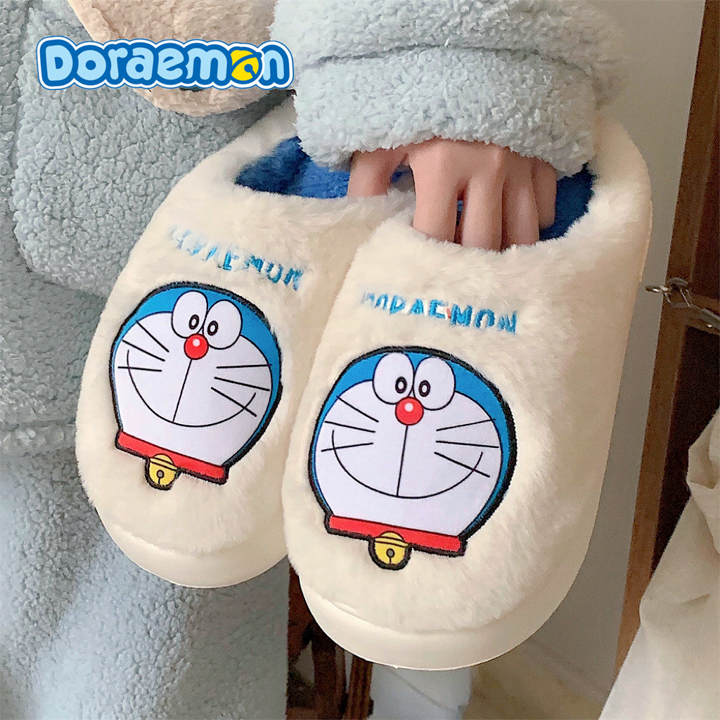 细细条 哆啦A梦棉拖鞋男女士冬季家居室内保暖毛绒可爱卡通月子鞋,居家布艺,居家棉拖/棉鞋,淘宝优惠券,粉丝福利购,淘宝优惠卷