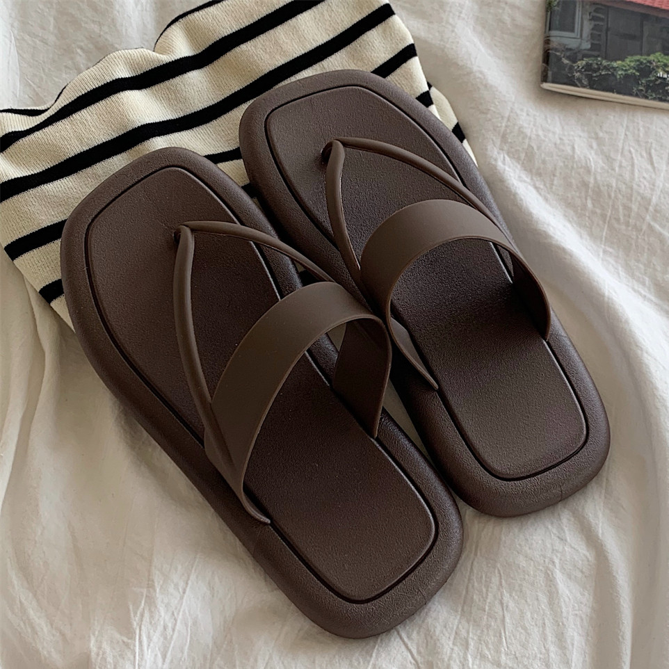 细细条 人字拖女夏季外穿防滑平底韩系仙女风度假沙滩夹脚凉拖鞋,女鞋,人字拖,淘宝优惠券,粉丝福利购,淘宝优惠卷