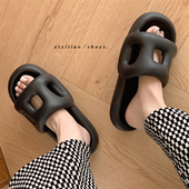 细细条 凉拖男女 夏eva踩屎感防滑软底个性 创意时尚 居家情侣凉拖鞋