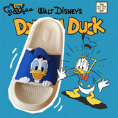 细细条 男女 凉拖鞋 趣味卡通情侣居家拖鞋 eva软底迪士尼唐老鸭夏季