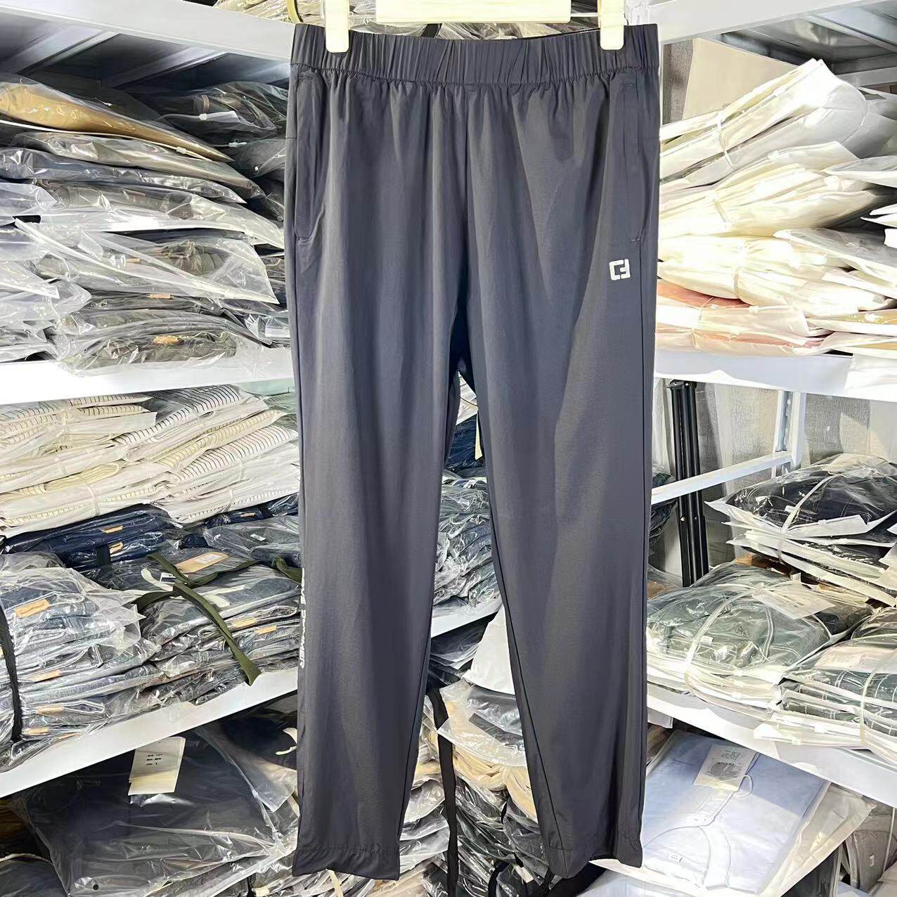 长裤轻薄束脚运动裤透气速干户外