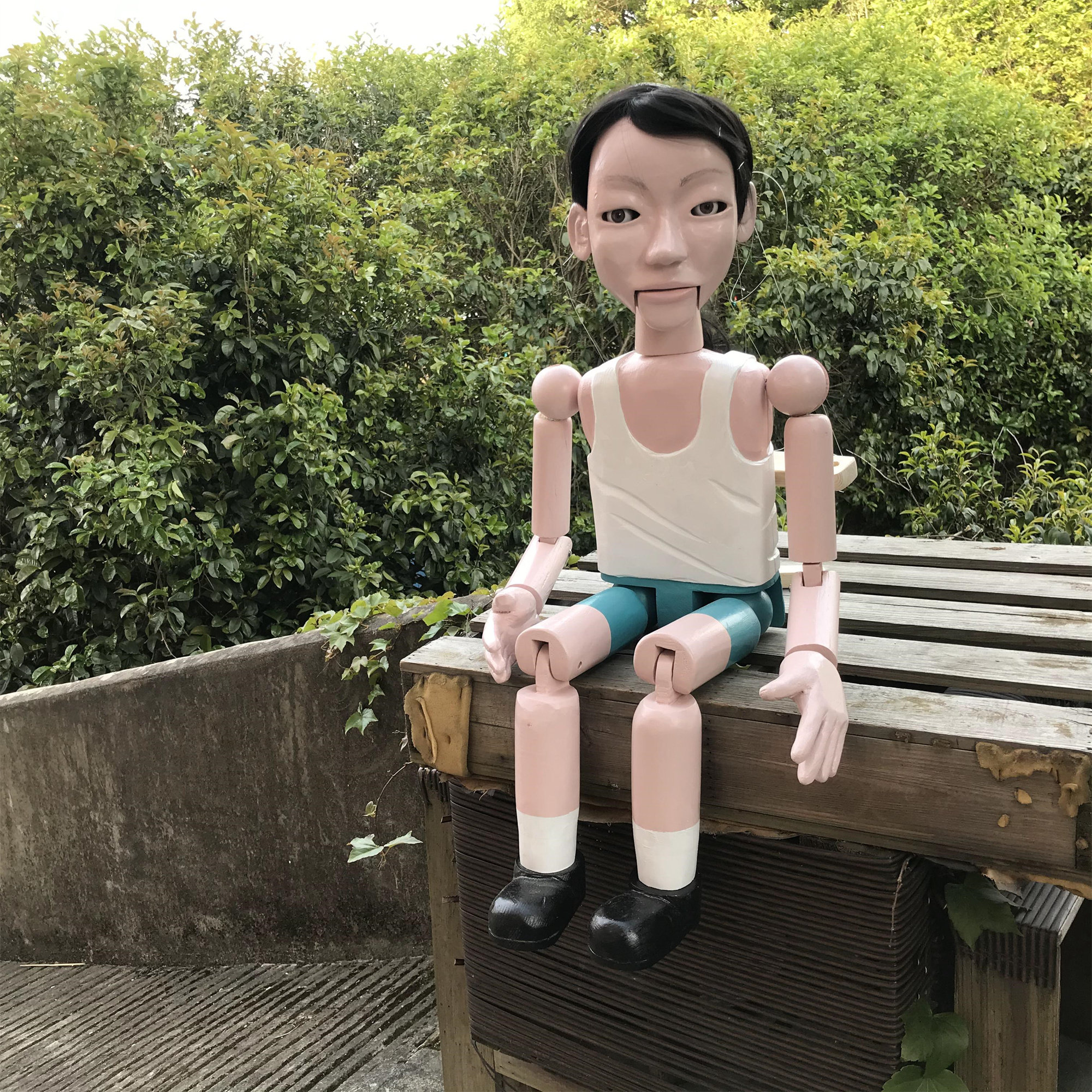 男性提线木偶眼珠可转动嘴巴可动图片