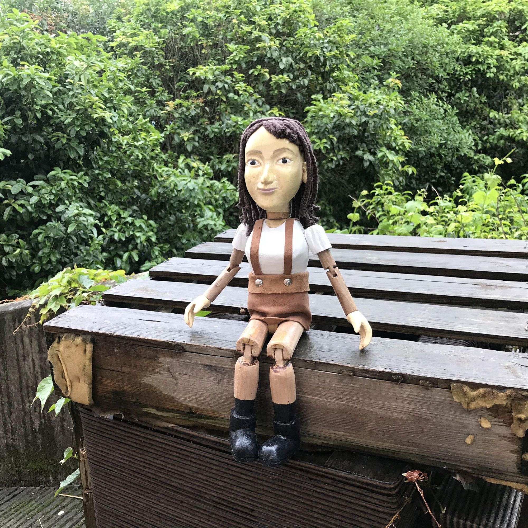 定制提线木偶小姐姐玩具女孩人偶装饰摆件人偶手伴礼品包邮