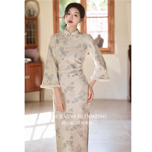 【花样年华】国风旗袍|秋冬季加绒加厚收腰显瘦新中式女装连衣裙
