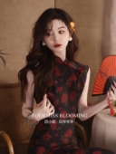 国风旗袍 花样年华 日常小个子2025年轻少女气质改良连衣裙款