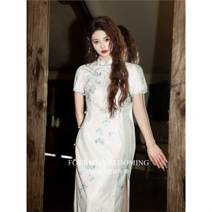 【花样年华】国风旗袍|2026复古少女连衣裙高级感素雅新中式气质