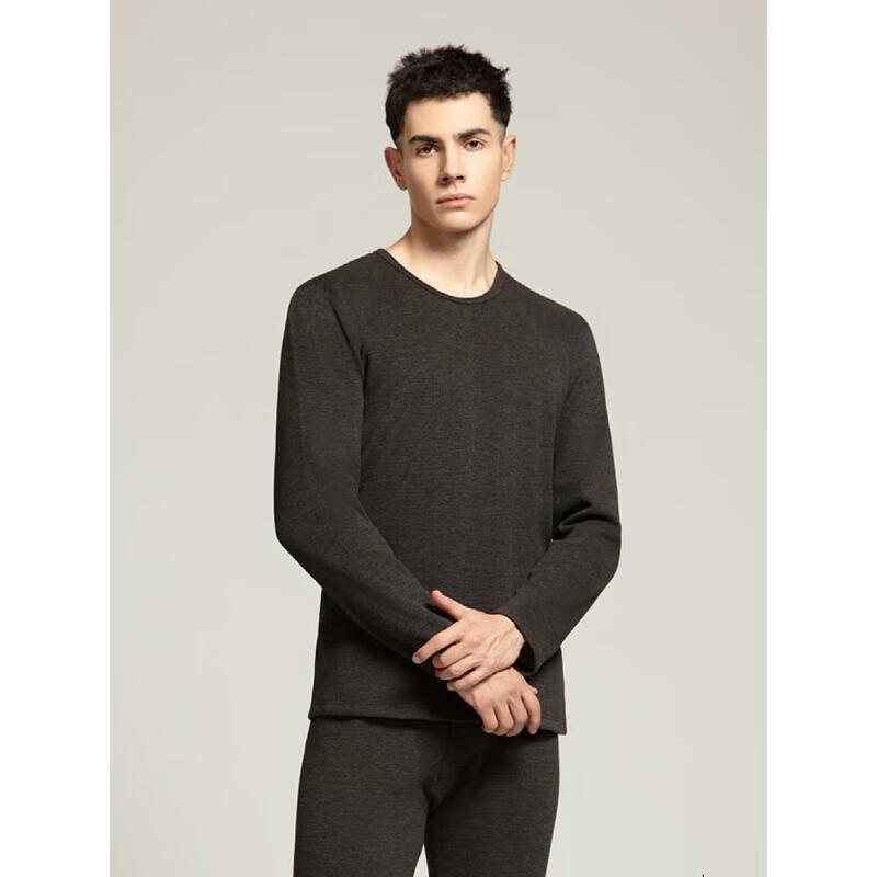 加厚重磅羊毛蚕丝极暖绒保暖套装