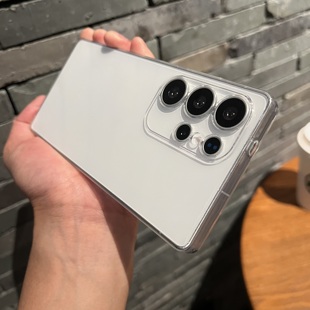 透明壳INS风经典 手机壳高级超薄GalaxyS25plus保护套S25U全包S25Ultra防摔精孔男女 耐看好用软壳适用三星S25