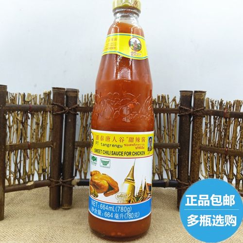 潘泰唐人谷泰式甜辣酱780g泰国风味辣鸡酱蒜蓉酱酸辣酱炸鸡酱正品 - 封面
