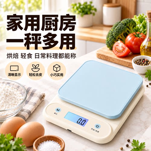 每一克都算数｜精准称重厨房秤