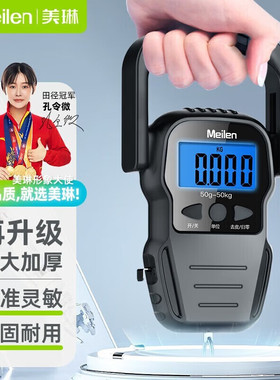 随身手提电子秤称重器便携式精准家用小型挂钩钓鱼器快递称弹簧秤