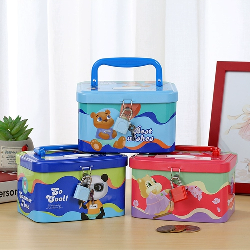 Hello kitty, портативная милая копилка для мальчиков, копилка для денег, подарок на день рождения