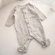 85外贸秋冬保暖宝宝长袖 包脚爬服新生婴儿连体衣早产儿哈衣