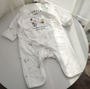 天鹅绒73码 爬爬服新生婴儿连体衣包屁衣哈衣 外贸秋冬男女宝宝长袖