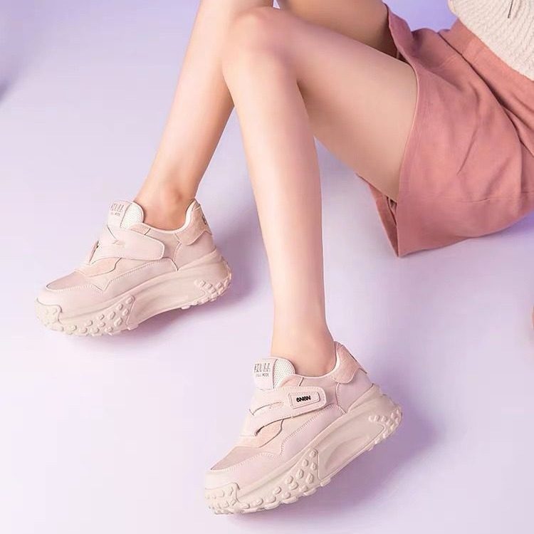 老爹鞋女早春2023新款百搭爆款女款2022春秋休闲运动小白鞋子