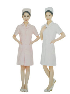 冬季 白大褂医生护士服白服药房宠物工作服短袖 女款 男款 夏牙科 长袖