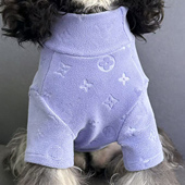 2025新款 秋冬潮牌小狗狗衣服宠物雪纳瑞泰迪比熊柴犬金毛萨摩卫衣