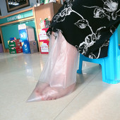 厂家销售一次性双脚泡脚袋塑料袋平口袋两只脚用耐高温塑料袋子