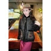 蓝大林染梦新中式 桑蚕丝马甲5475