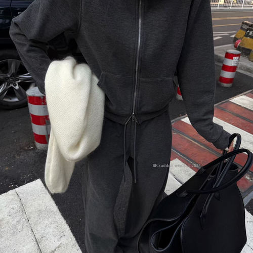 立领拉链加绒保暖长袖外套