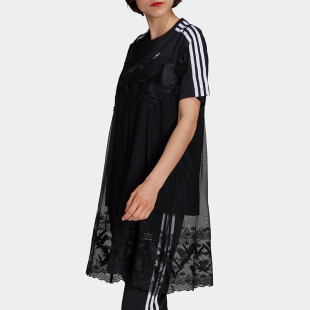 透气连衣裙H59018 Adidas阿迪达斯三叶草女子户外休闲舒适时尚