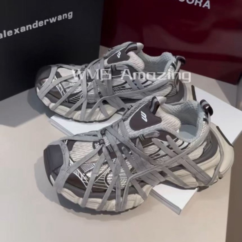 WM6女鞋休闲鞋厚底增高底老爹鞋