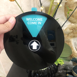 跨境专供亚克力办公室人员状态牌在岗会议中请勿打扰请敲门执勤牌