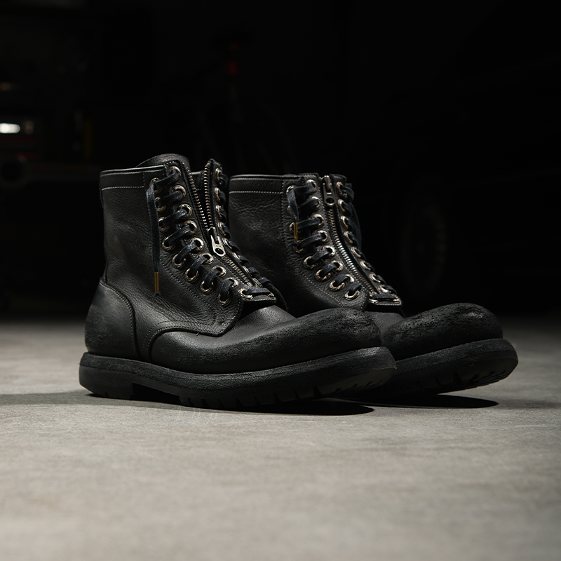 中古Remake商店八孔高帮马丁靴