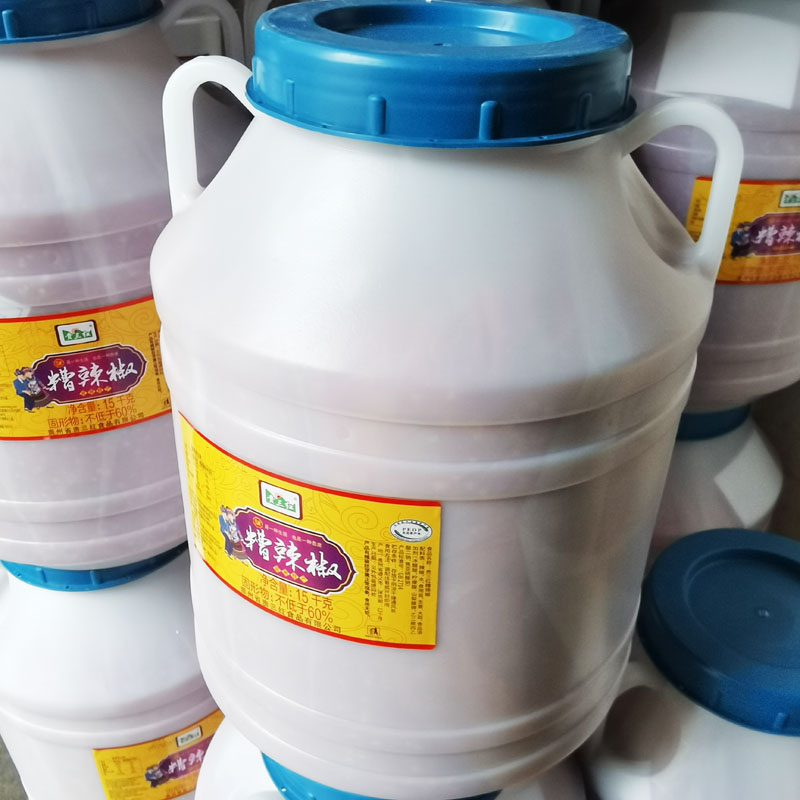 农家贵州遵义大桶装糟辣椒