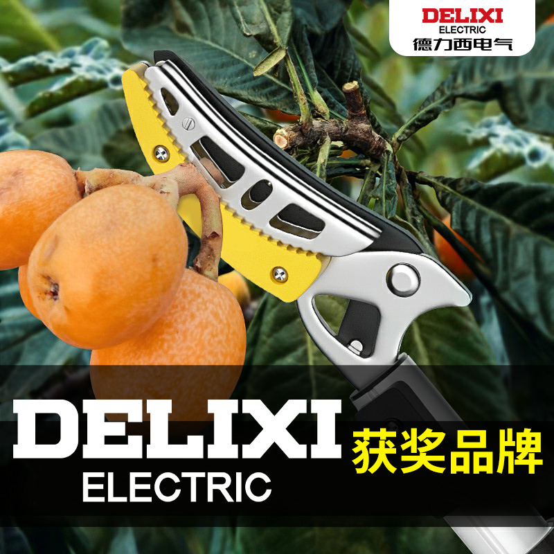 德力西摘果器高空摘水果修枝剪