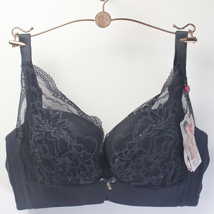 正品奥丽侬OW8829内衣薄款3/4聚拢调整型收副乳蕾丝透气文胸罩女