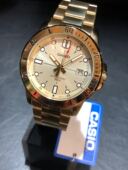 新款 9E金色潜水GL CASIO卡西欧剑鱼男表运动防水手表MTP VD01G